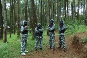 Outbound paintball game di Puncak Pinus Becici